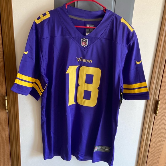 Brand new Justin Jefferson Jersey Minnesota Vikings Adult Large Stitched - Picture 2 of 4
